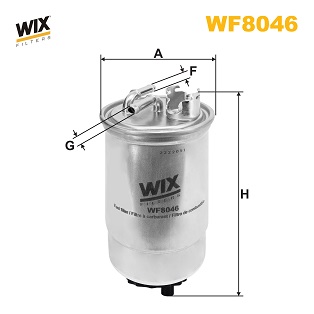 Brandstoffilter Wix Filters WF8046