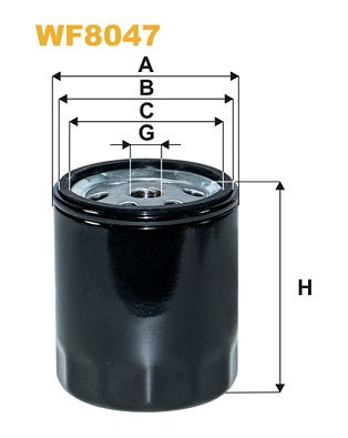 Brandstoffilter Wix Filters WF8047