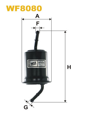 Brandstoffilter Wix Filters WF8080