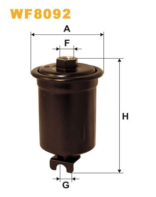 Brandstoffilter Wix Filters WF8092