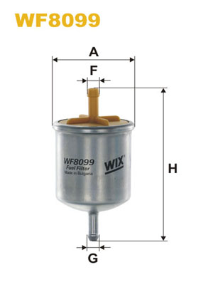 Brandstoffilter Wix Filters WF8099