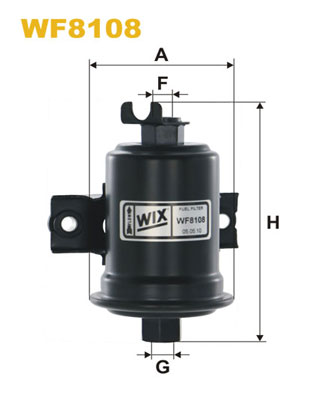 Brandstoffilter Wix Filters WF8108