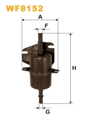 Brandstoffilter Wix Filters WF8152