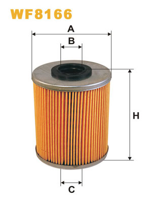 Brandstoffilter Wix Filters WF8166