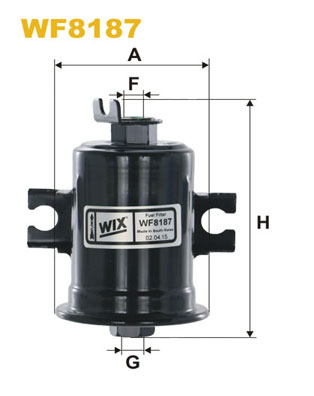 Brandstoffilter Wix Filters WF8187