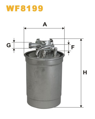 Brandstoffilter Wix Filters WF8199