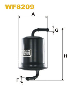 Brandstoffilter Wix Filters WF8209