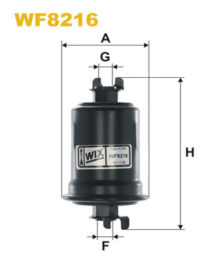 Brandstoffilter Wix Filters WF8216