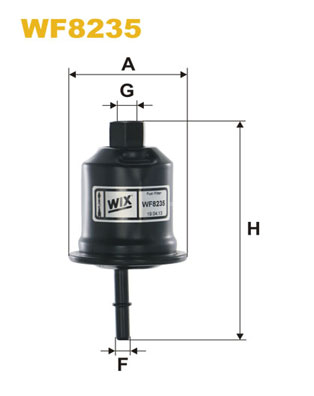 Brandstoffilter Wix Filters WF8235