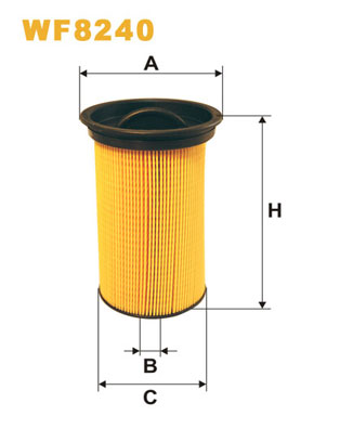 Brandstoffilter Wix Filters WF8240