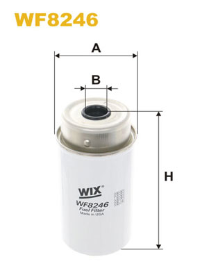 Brandstoffilter Wix Filters WF8246