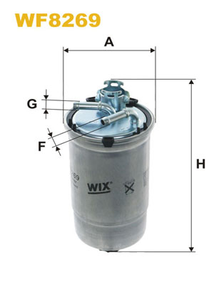 Brandstoffilter Wix Filters WF8269