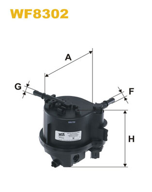 Brandstoffilter Wix Filters WF8302