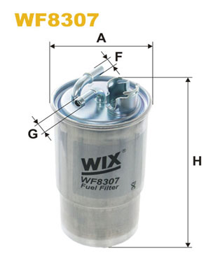 Brandstoffilter Wix Filters WF8307