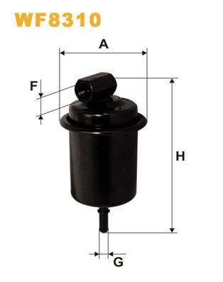 Brandstoffilter Wix Filters WF8310