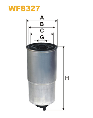 Brandstoffilter Wix Filters WF8327