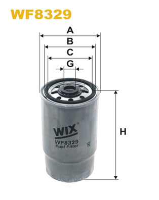 Brandstoffilter Wix Filters WF8329