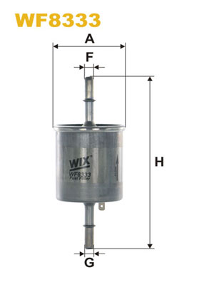 Brandstoffilter Wix Filters WF8333