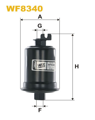 Brandstoffilter Wix Filters WF8340