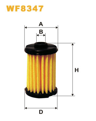 Brandstoffilter Wix Filters WF8347