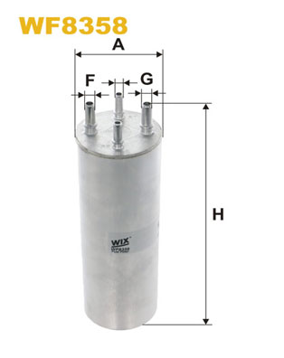 Brandstoffilter Wix Filters WF8358