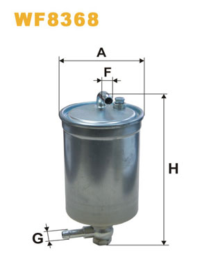 Brandstoffilter Wix Filters WF8368