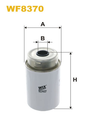 Brandstoffilter Wix Filters WF8370