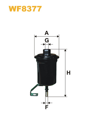 Brandstoffilter Wix Filters WF8377