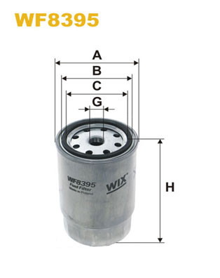 Brandstoffilter Wix Filters WF8395