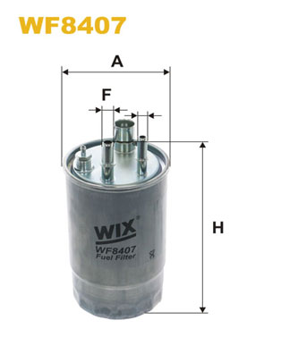 Brandstoffilter Wix Filters WF8407