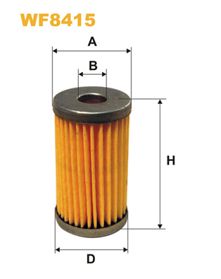 Brandstoffilter Wix Filters WF8415