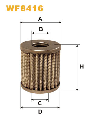 Brandstoffilter Wix Filters WF8416