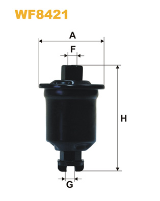 Brandstoffilter Wix Filters WF8421