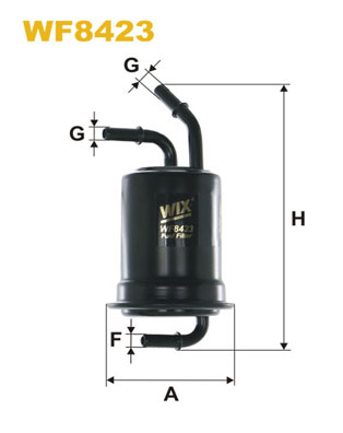 Brandstoffilter Wix Filters WF8423