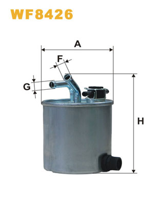 Brandstoffilter Wix Filters WF8426