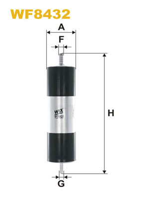 Brandstoffilter Wix Filters WF8432