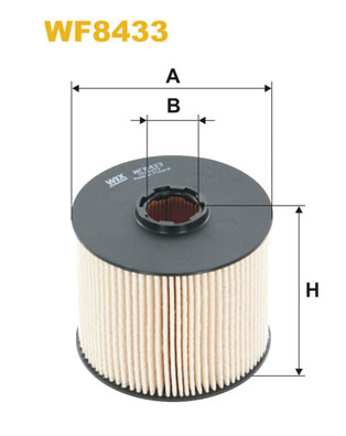 Brandstoffilter Wix Filters WF8433