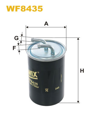 Brandstoffilter Wix Filters WF8435