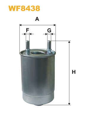 Brandstoffilter Wix Filters WF8438