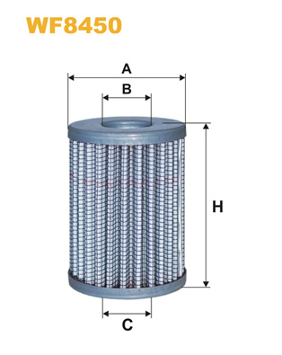 Brandstoffilter Wix Filters WF8450
