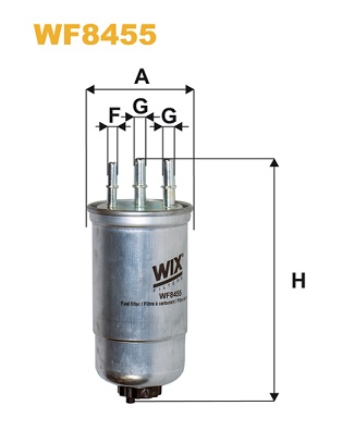 Brandstoffilter Wix Filters WF8455