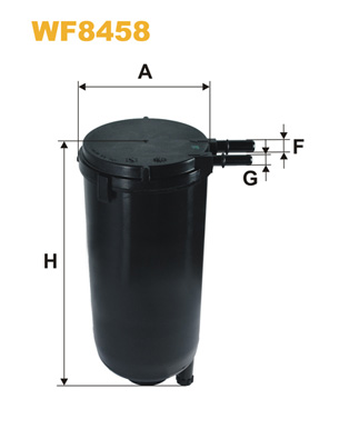 Brandstoffilter Wix Filters WF8458