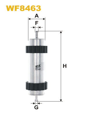 Brandstoffilter Wix Filters WF8463