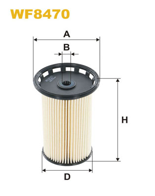 Brandstoffilter Wix Filters WF8470