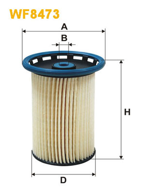 Brandstoffilter Wix Filters WF8473