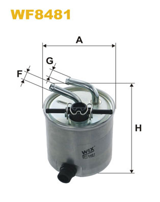 Brandstoffilter Wix Filters WF8481