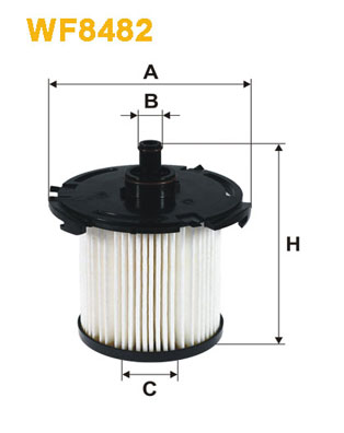 Brandstoffilter Wix Filters WF8482