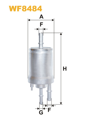 Brandstoffilter Wix Filters WF8484