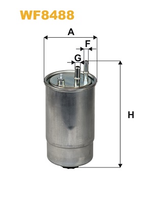 Brandstoffilter Wix Filters WF8488