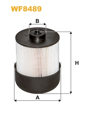 Brandstoffilter Wix Filters WF8489